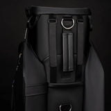 VESSEL Lux Pro Cart II Golf Bag - Pebbled Black Cart Brackets