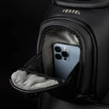 VESSEL Lux Pro Cart II Golf Bag - Pebbled Black Magnetic Pocket