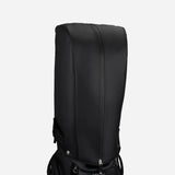 VESSEL Lux Pro Cart II Golf Bag - Pebbled Black Rain Hood