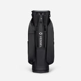 VESSEL Lux Pro Cart II Golf Bag - Pebbled Black Strap