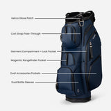 VESSEL Lux Pro Cart II Golf Bag - Technical Details
