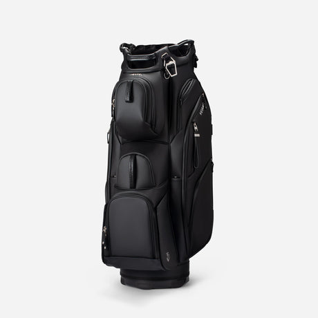 VESSEL Lux Pro Cart II Golf Bag - Pebbled Black