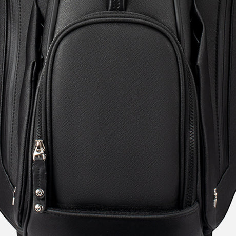 VESSEL Lux Stand Golf Bag - Crosshatch Black