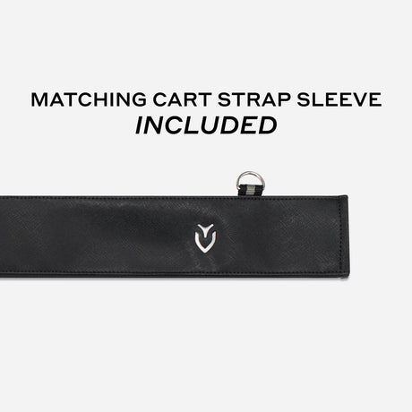 VESSEL Lux Stand Golf Bag - Croc Black