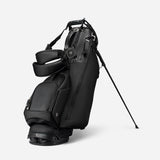 VESSEL Lux Stand Golf Bag - Crosshatch Black