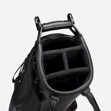 VESSEL Lux Stand Golf Bag - Crosshatch Black