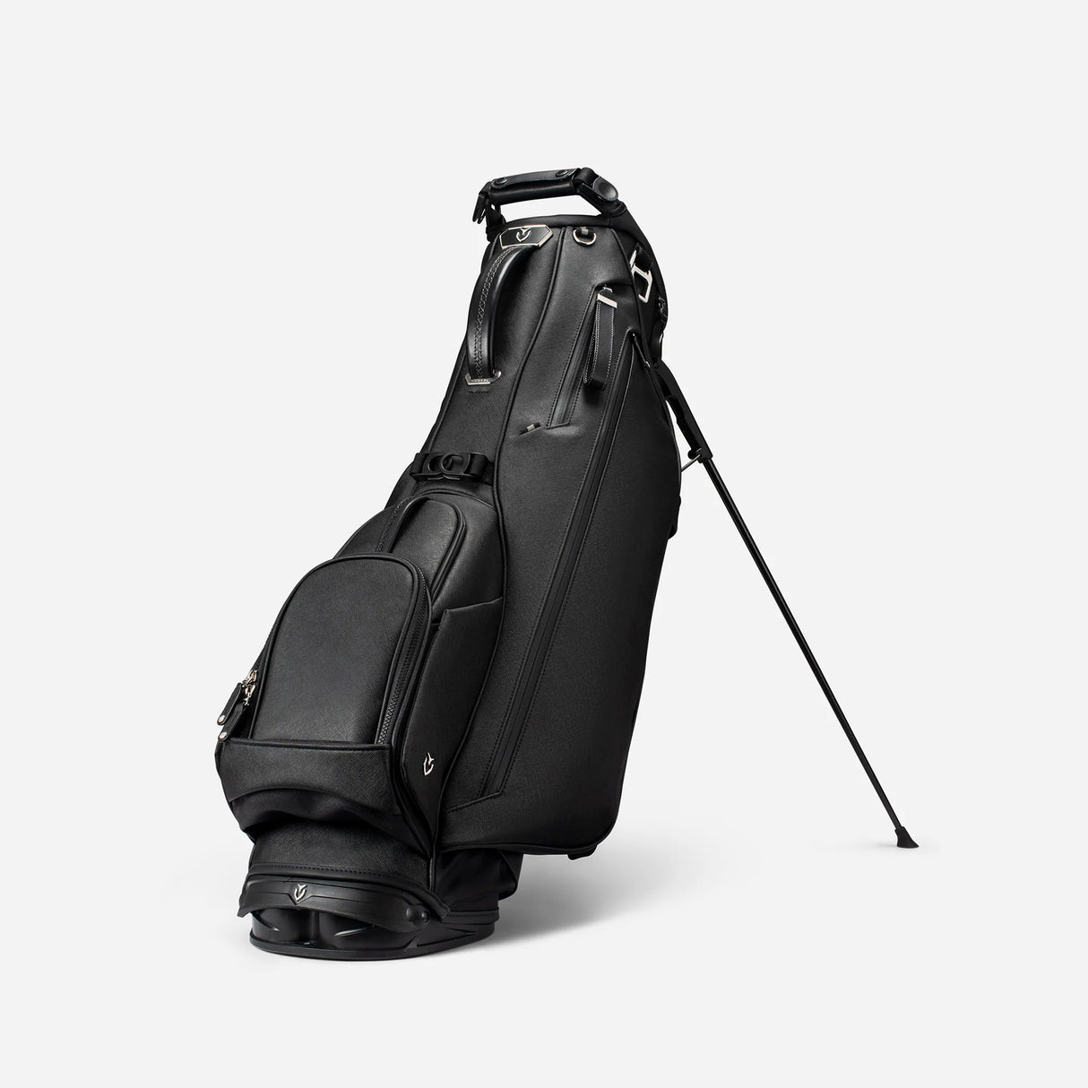 VESSEL Lux Stand Golf Bag - Crosshatch Black