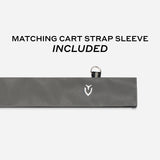 VESSEL Lux Stand Golf Bag - Crosshatch Grey