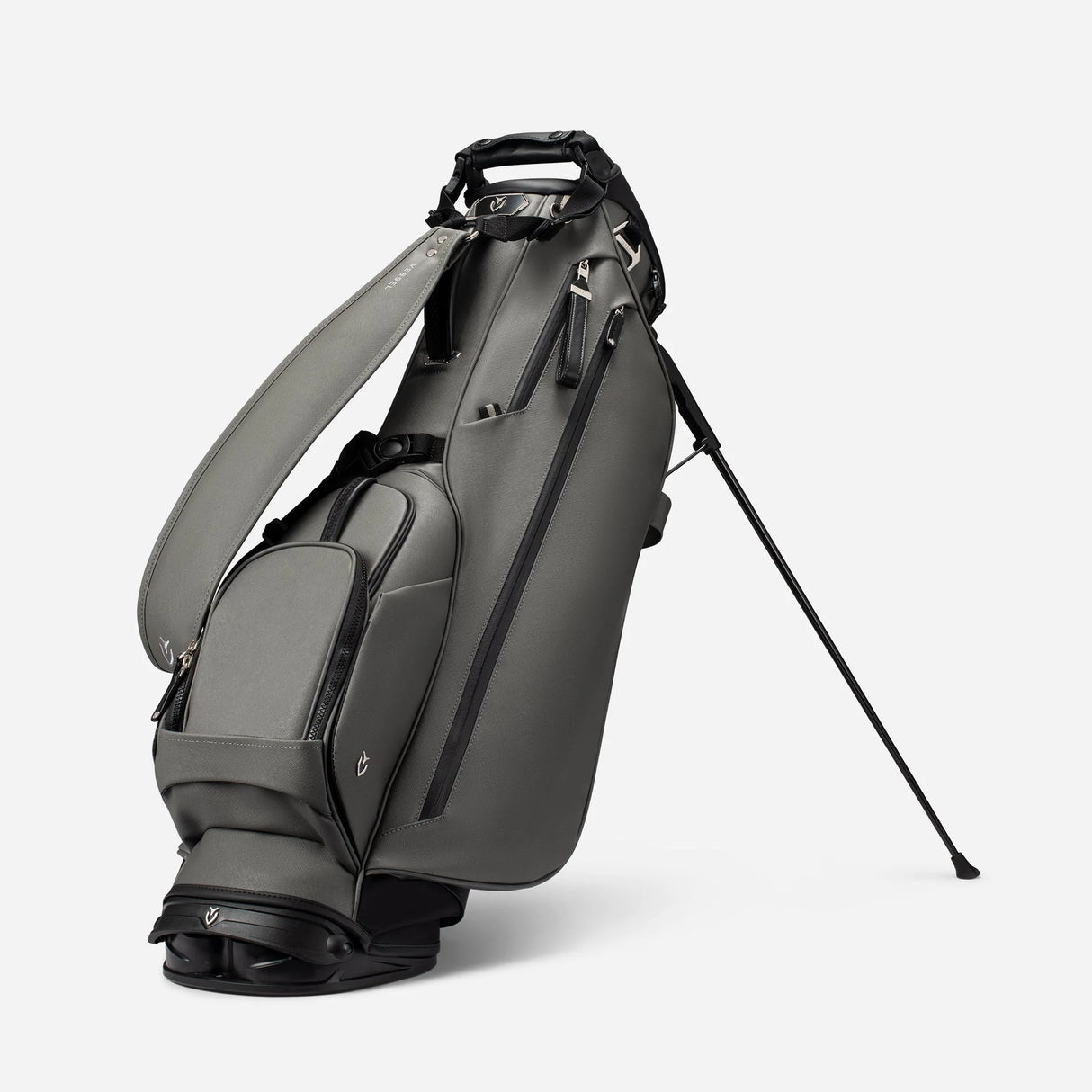 VESSEL Lux Stand Golf Bag - Crosshatch Grey