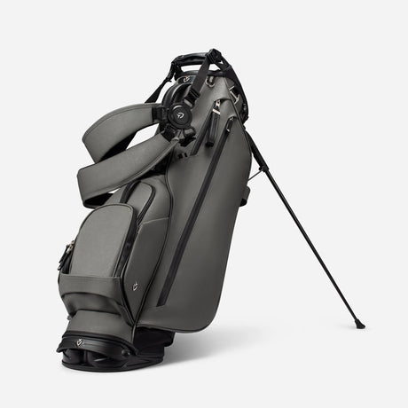 VESSEL Lux Stand Golf Bag - Crosshatch Grey