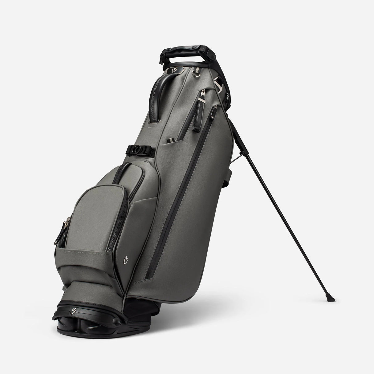 VESSEL Lux Stand Golf Bag - Crosshatch Grey