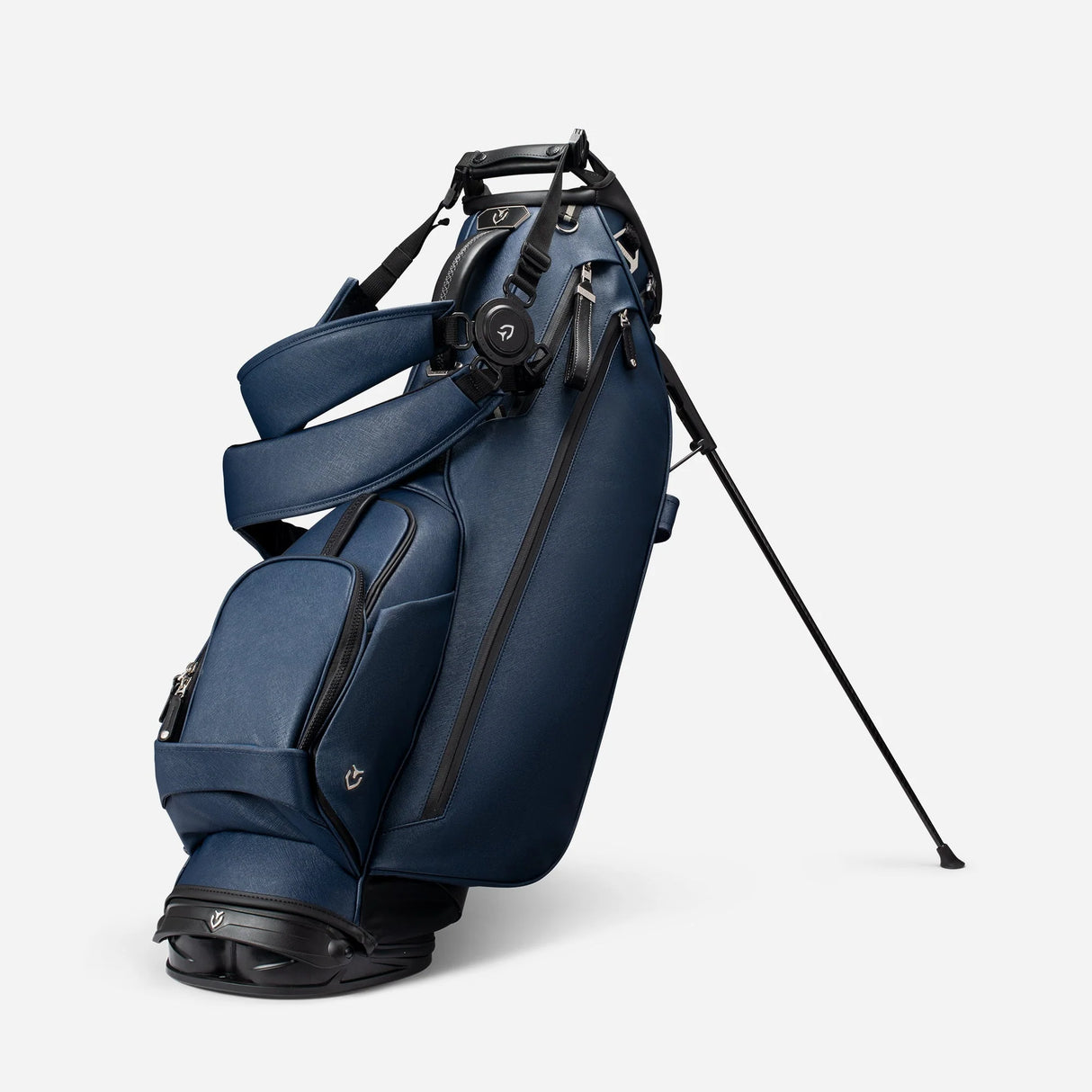 VESSEL Lux Stand Golf Bag - Crosshatch Navy