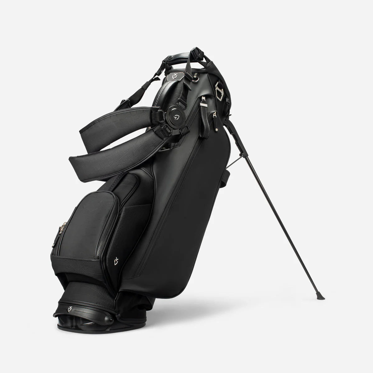 VESSEL Lux Stand Golf Bag - Limited Edition - Croc Black