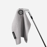 VESSEL Magnetic Golf Towel 10" x 10" - Grey