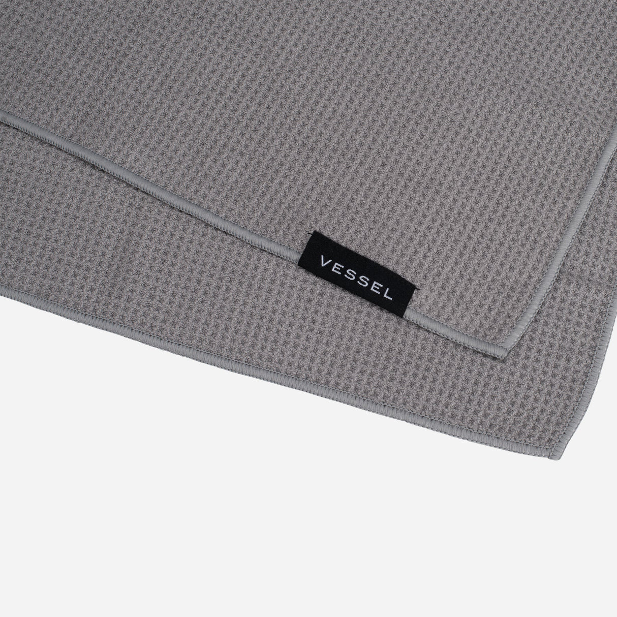 VESSEL Magnetic Golf Towel 20" x 20" - Grey