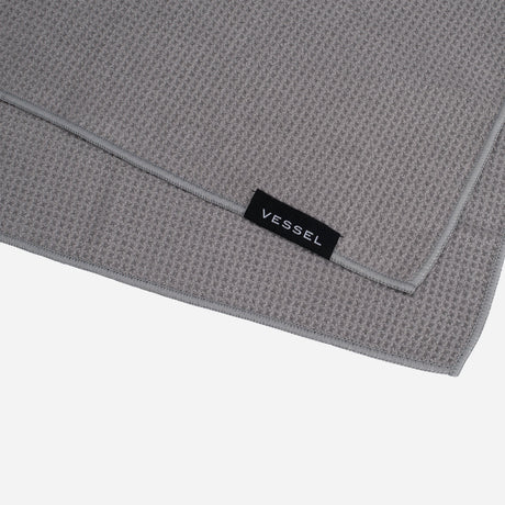 VESSEL Magnetic Golf Towel 20" x 20" - Grey