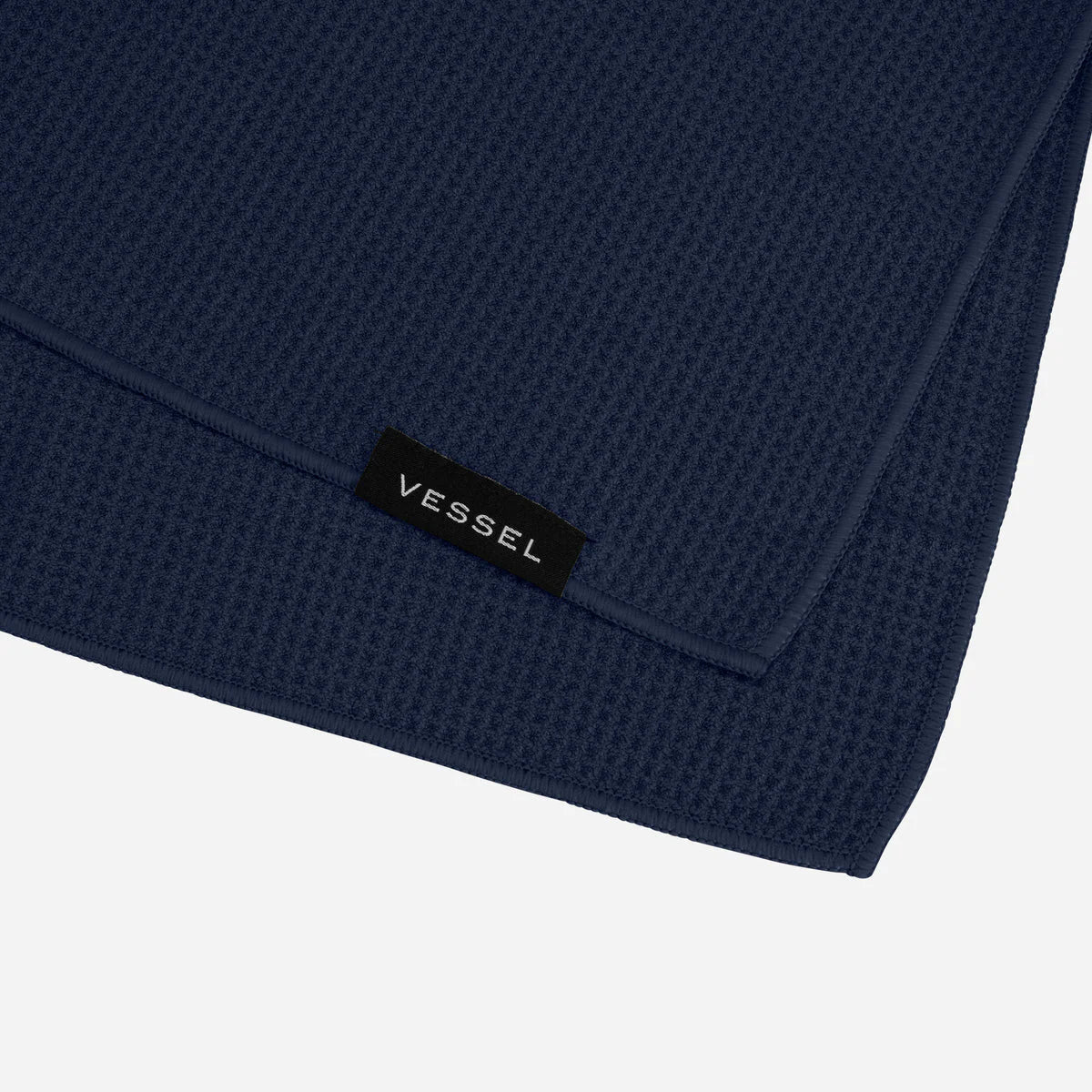 VESSEL Magnetic Golf Towel 20" x 20" - Navy