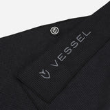 VESSEL Magnetic Golf Towel 20" x 40" - Black