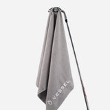 VESSEL Magnetic Golf Towel 20" x 40" - Grey