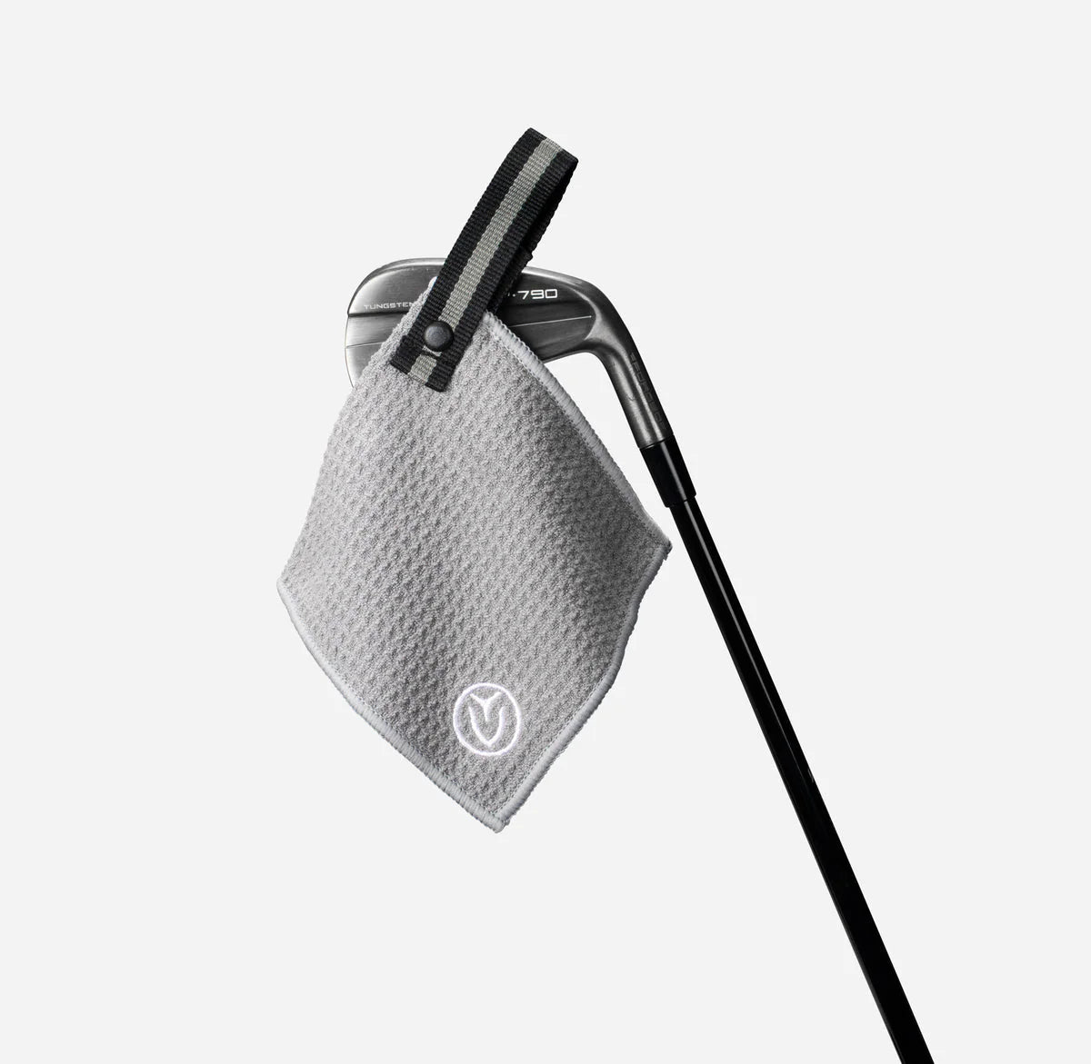 VESSEL Magnetic Golf Towel 5" x 5" - Grey