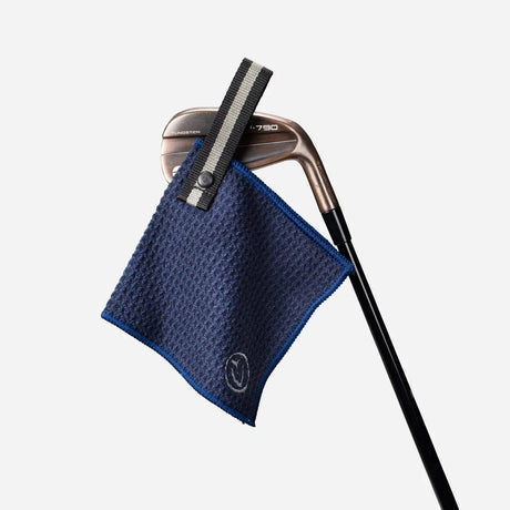 VESSEL Magnetic Golf Towel 5" x 5" - Navy