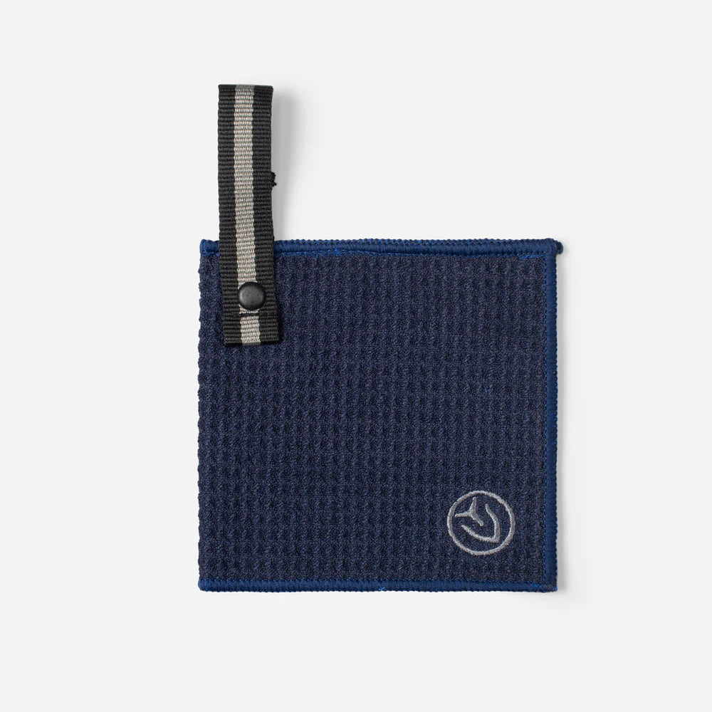 VESSEL Magnetic Golf Towel 5" x 5" - Navy