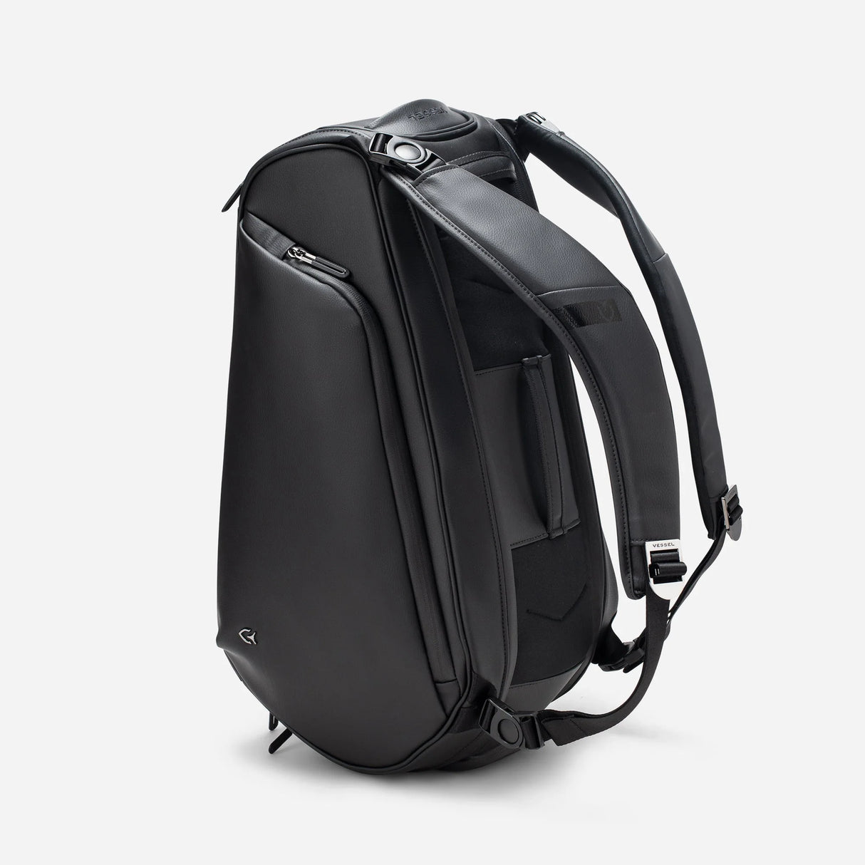 VESSEL Padel Racket Bag – Pebbled Black