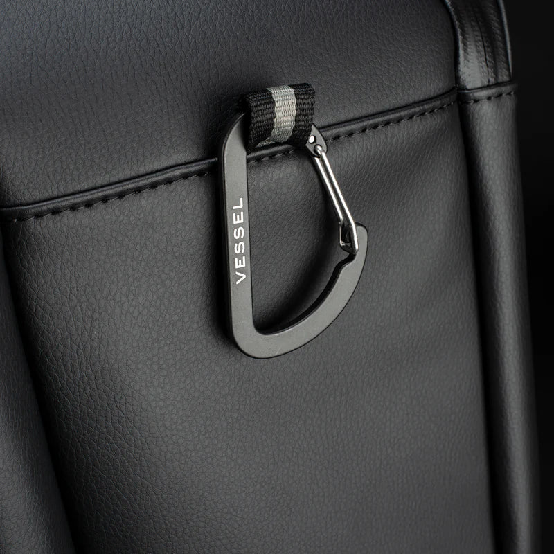VESSEL Padel Racket Bag – Pebbled Black