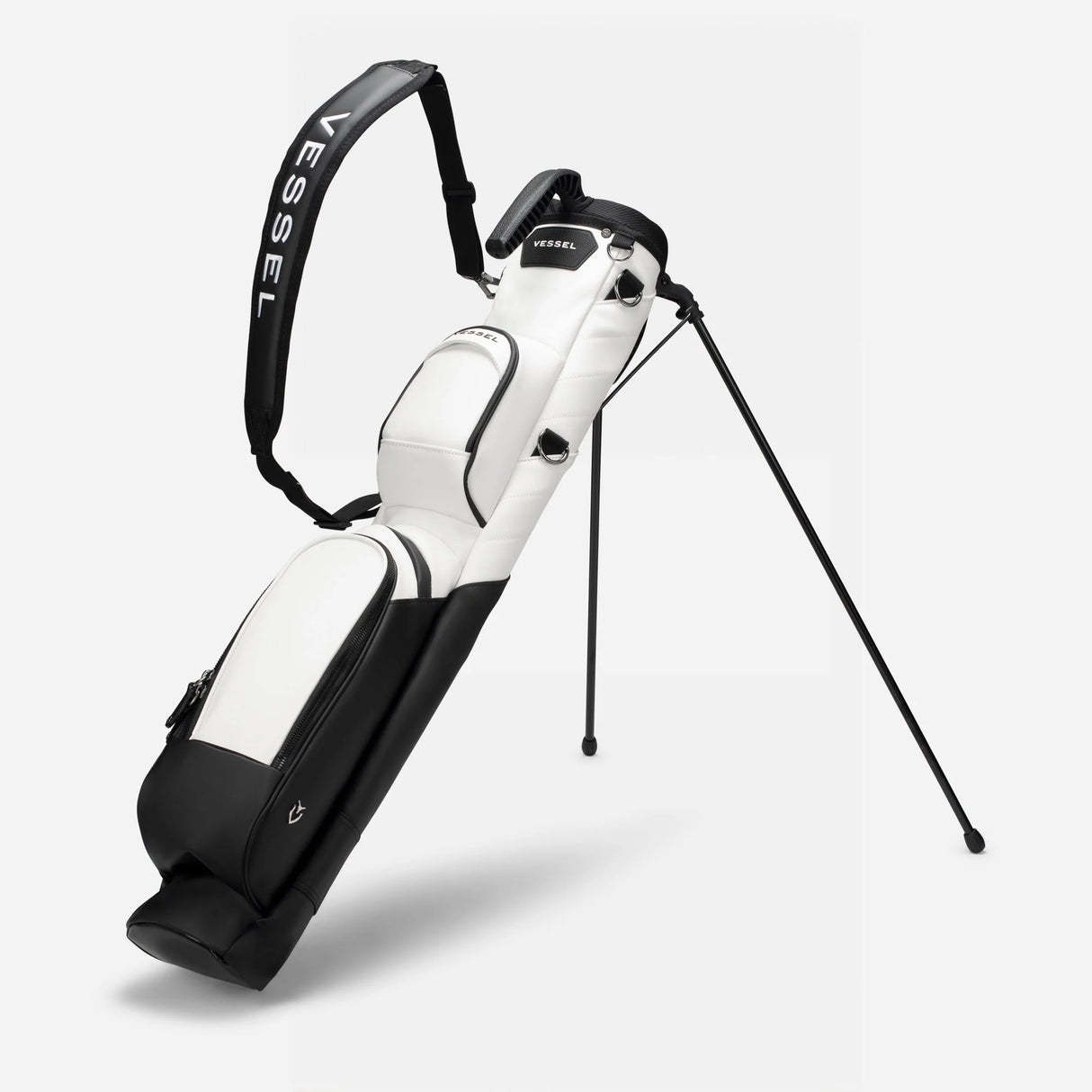 VESSEL Pencil Stand Golf Bag - White