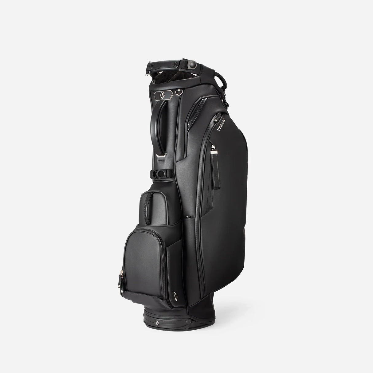 VESSEL Player V Pro Stand Golf Bag - Pebbled Black