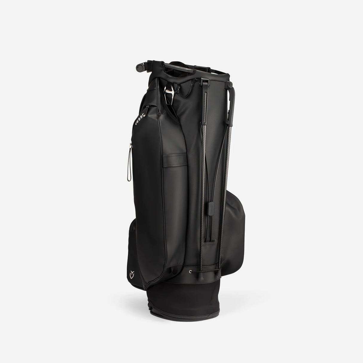 VESSEL Player V Pro Stand Golf Bag - Pebbled Black