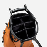 VESSEL Player V Pro Stand Golf Bag - Heritage Brown - 7 Way Divider Top