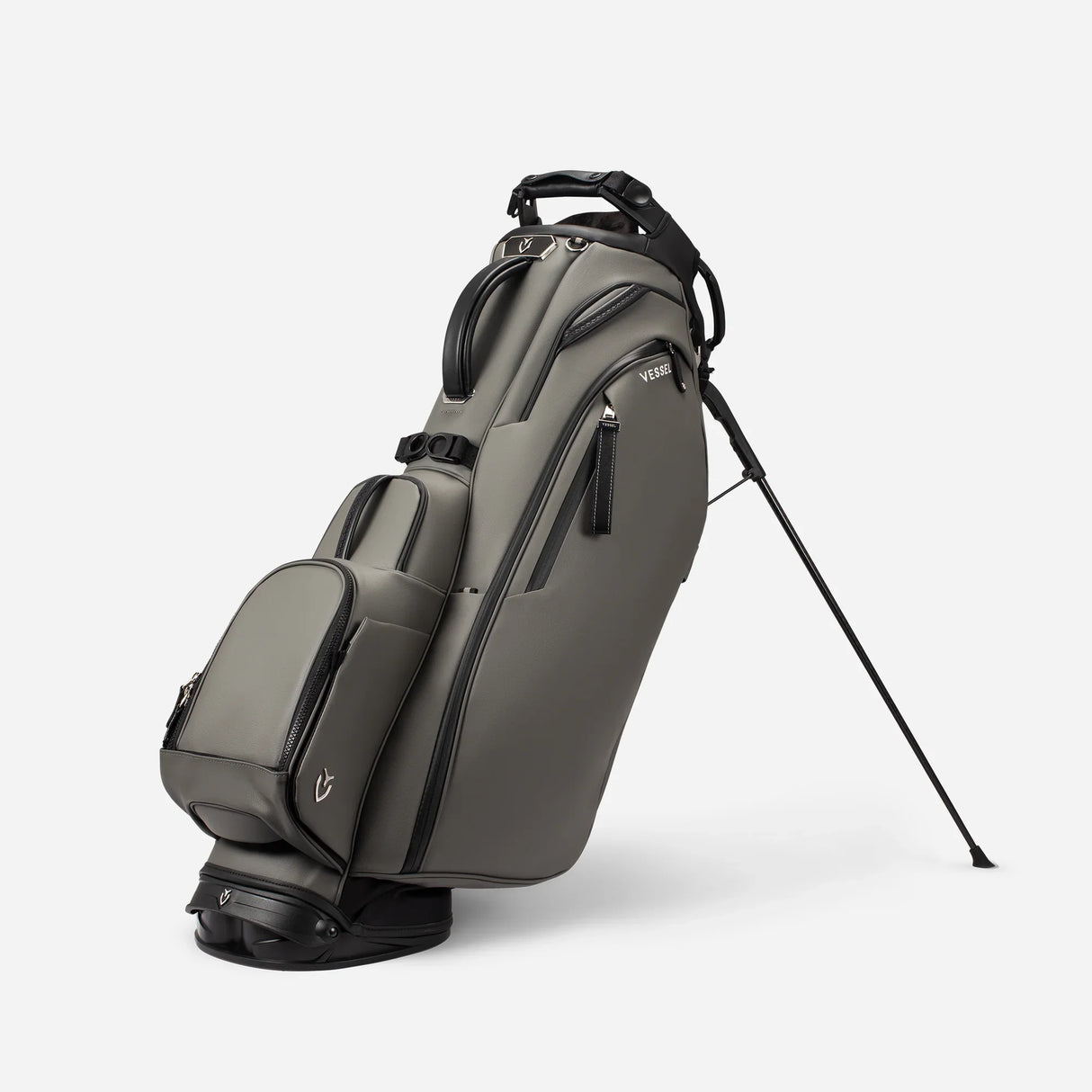 VESSEL Player V Pro Stand Golf Bag - Pebbled Grey
