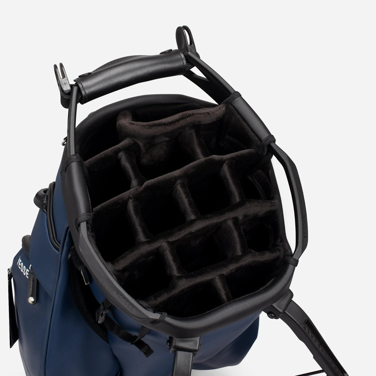 VESSEL Player V Pro Stand Golf Bag - Pebbled Navy