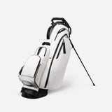 VESSEL Player V Pro Stand Golf Bag - Pebbled White