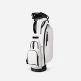 VESSEL Player V Pro Stand Golf Bag - Pebbled White