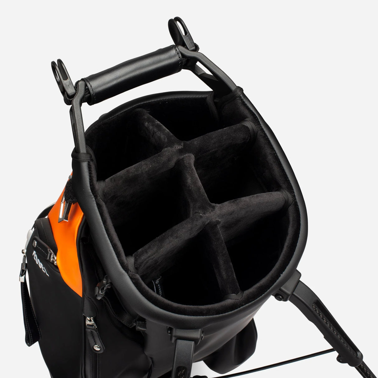 VESSEL Player V Stand Golf Bag - Iridium - 6 Way Divider Top