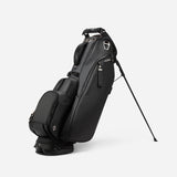 VESSEL Player V Stand Golf Bag - Pebbled Black