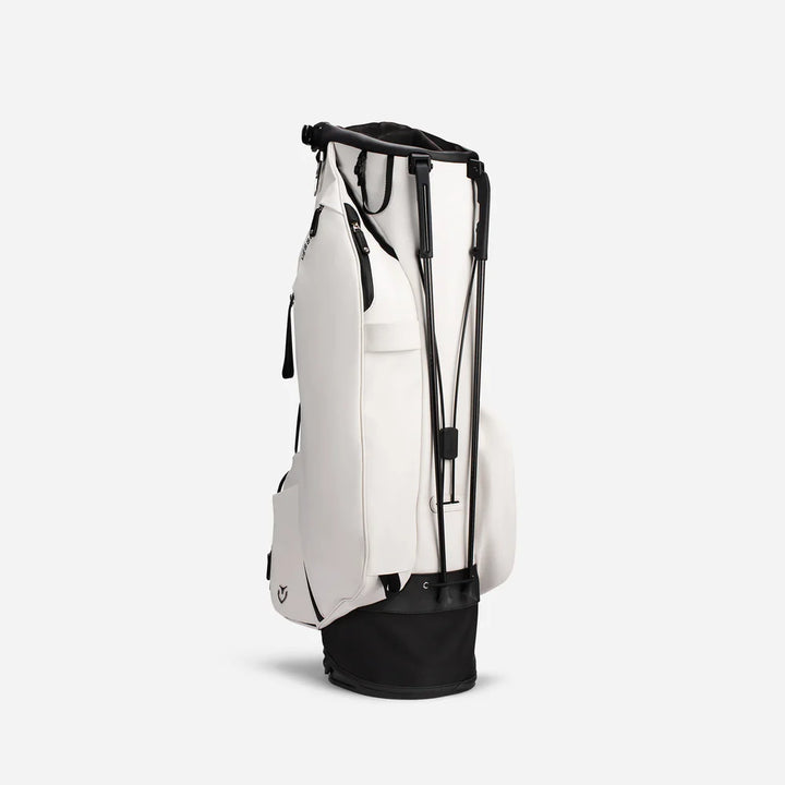 VESSEL Player V Stand Golf Bag - Pebbled Black