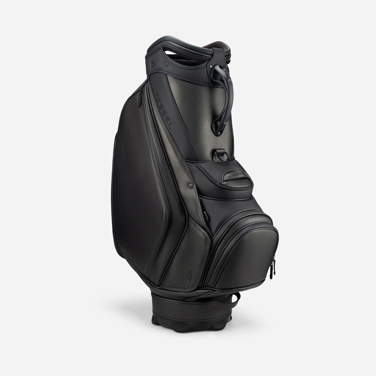 VESSEL Prime 2.0 Staff Golf Bag - Tour Performance & Luxury Design - Black