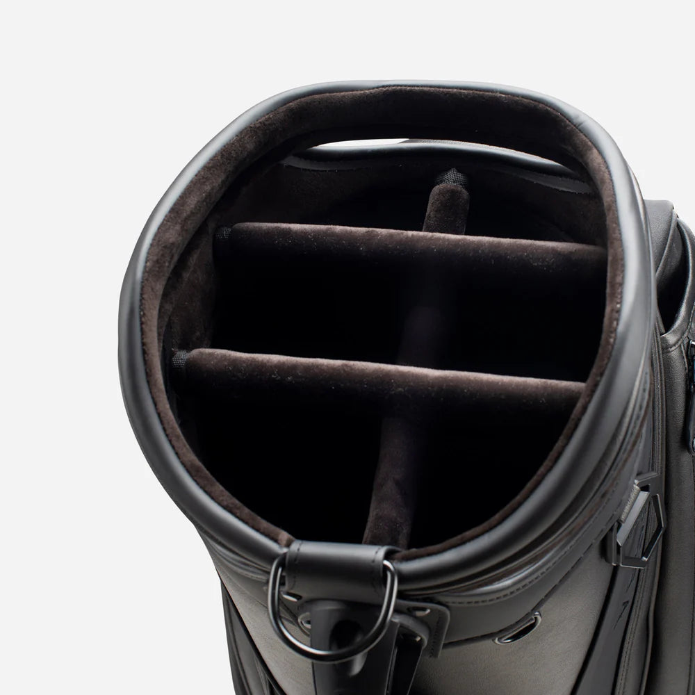 VESSEL Prime 2.0 Staff Golf Bag - Tour Performance & Luxury Design - Black