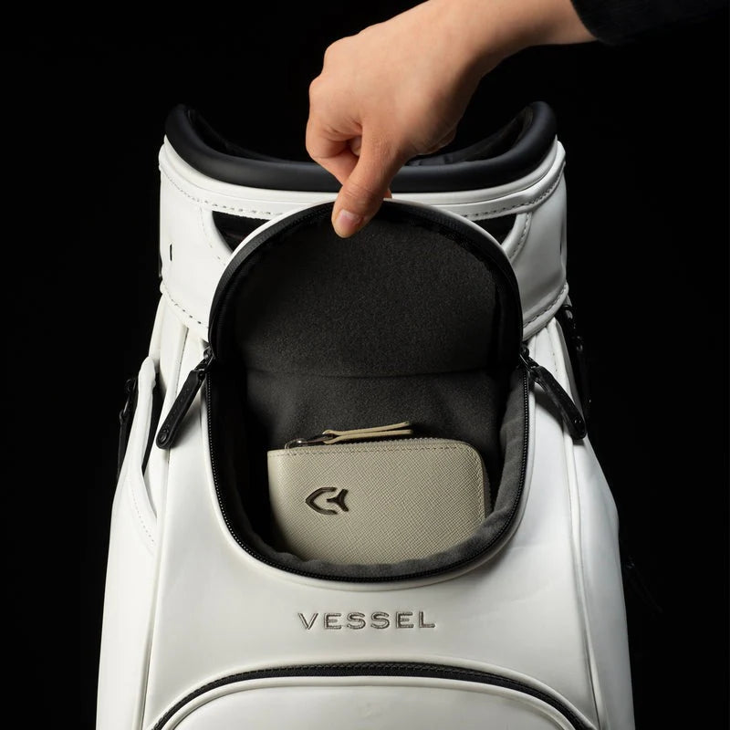 VESSEL Prime Mini Staff Golf Bag - White