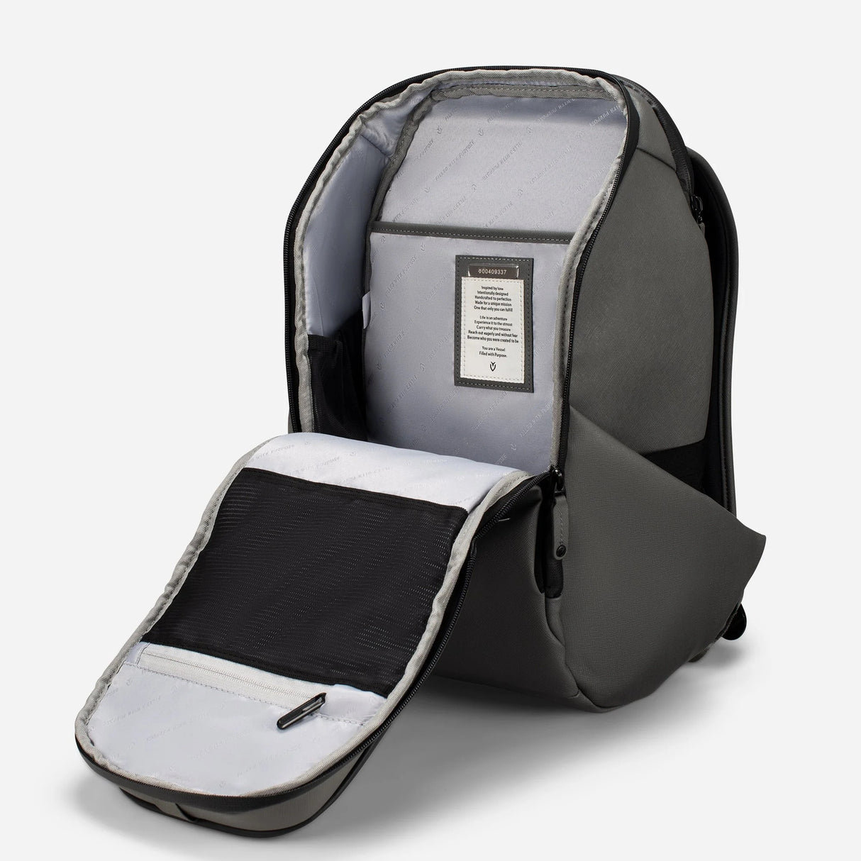 VESSEL PrimeX Backpack - Crosshatch Grey