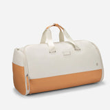 VESSEL Signature Garment Duffel Bag - Latte