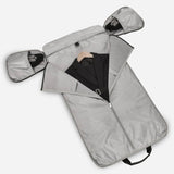 VESSEL Signature Garment Duffel Bag - Pebbled Black