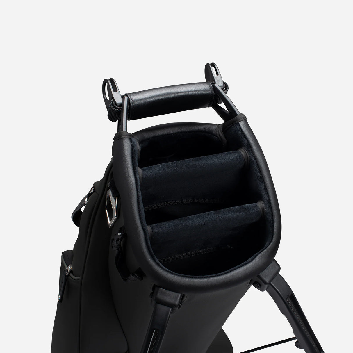 VESSEL Sunday IV Stand Golf Bag – Pebbled Black
