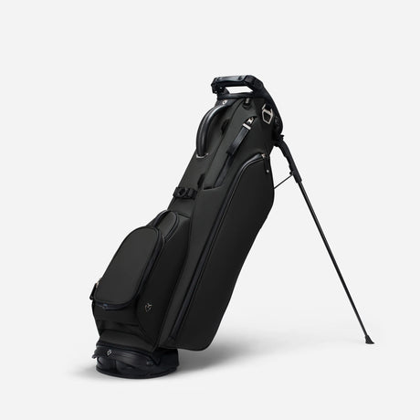 VESSEL Sunday IV Stand Golf Bag – Pebbled Black
