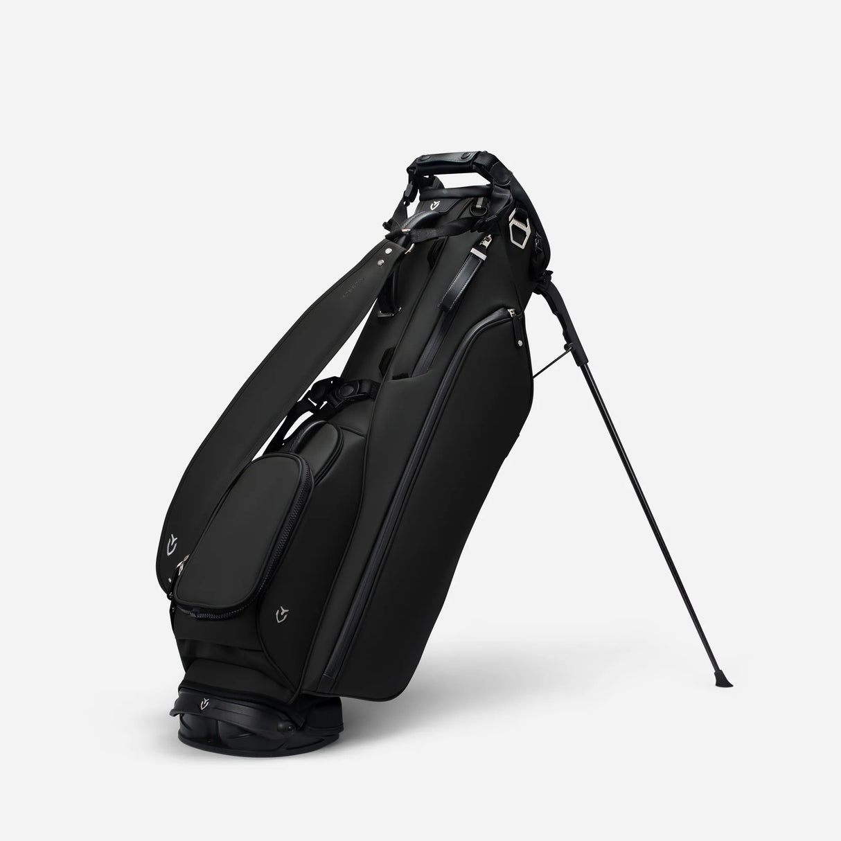 VESSEL Sunday IV Stand Golf Bag – Pebbled Black