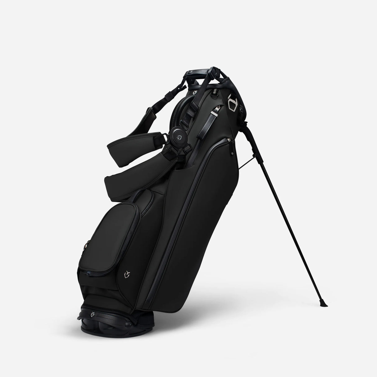 VESSEL Sunday IV Stand Golf Bag – Pebbled Black