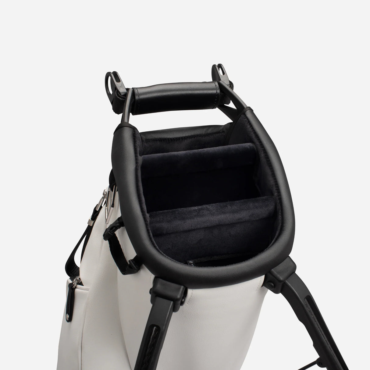 VESSEL Sunday IV Stand Golf Bag – Pebbled White
